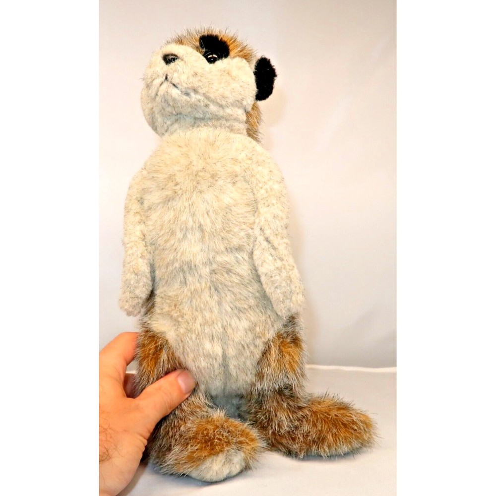 Cascade Toy Meerkat Plush Stuffed Animal 12" Brown Tan Realistic